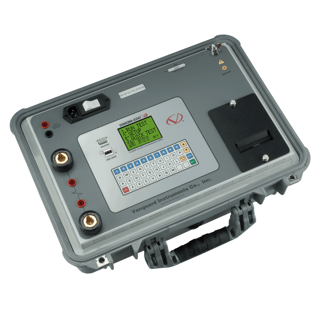 Vanguard DMOM-200 S3 200 Amp Micro-Ohmmeter